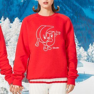 Glossier G Pal Graphic Limited Edition Crewneck Sweatshirt